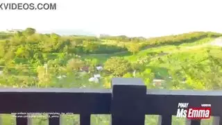 قارب فلبينية الفلبينية شاب سمين